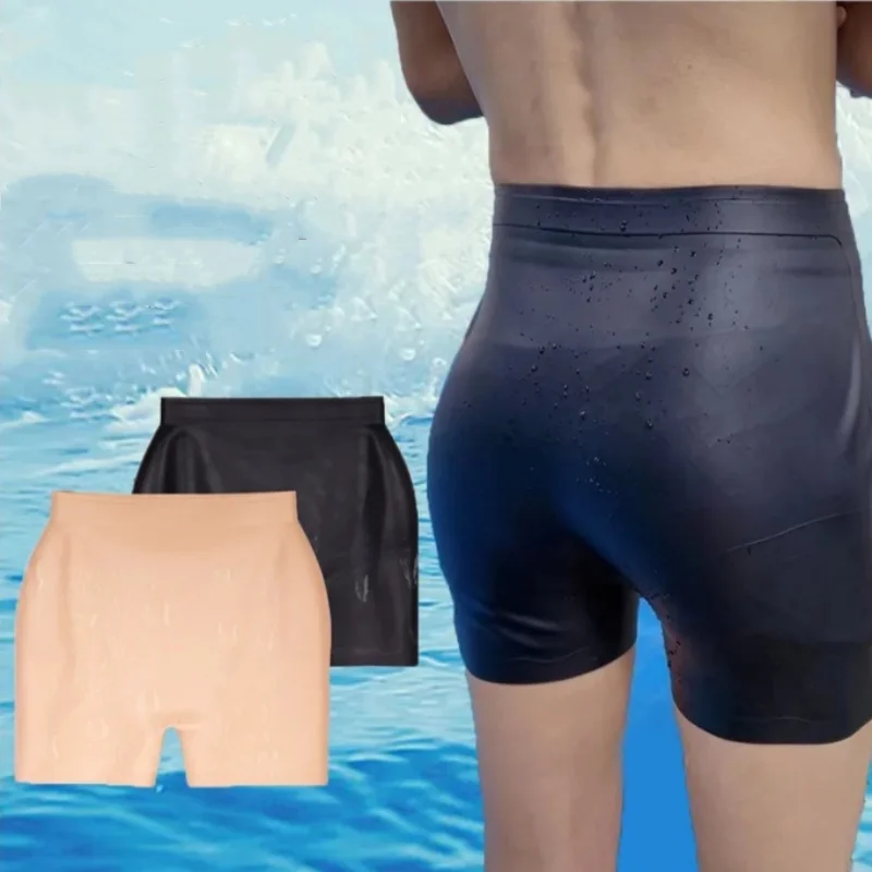 Swim Trunk Shorts - Swimming Pants Silicone Waterproof Men's Women's