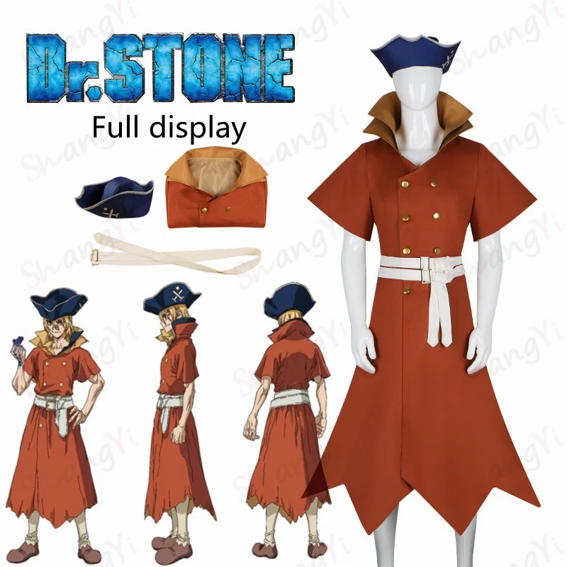 Men'S Fashion Korea - Anime Dr.Stone Nanami Ryusui Cosplay Costume