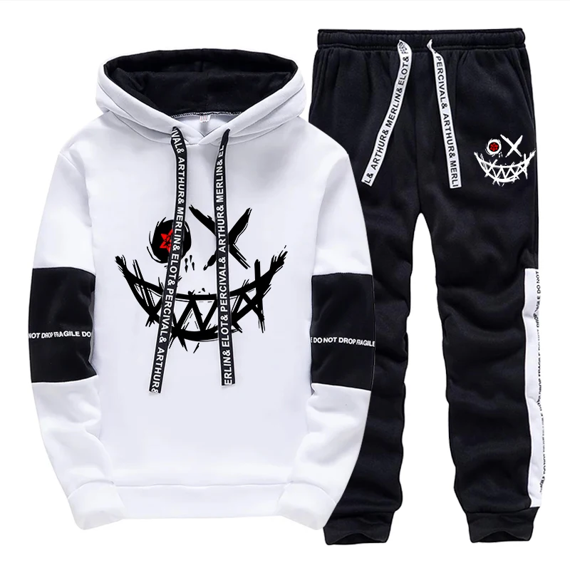 Men'S Fashion Tips - Men's Set/Hoodie/Pants 2026 Autumn Daily Casual
