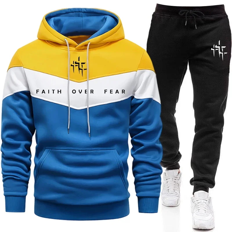 Faith Over Fear Men's Tracksui - огляд і ціна Men'S Fashion Tips