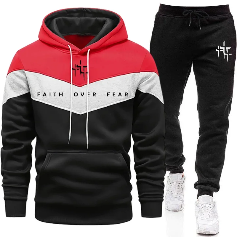 Faith Over Fear Men's Tracksui - огляд і ціна Men'S Fashion Tips