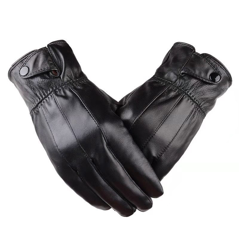 1pair Men's PU Leather Winter  - огляд і ціна Driving Gloves Leather