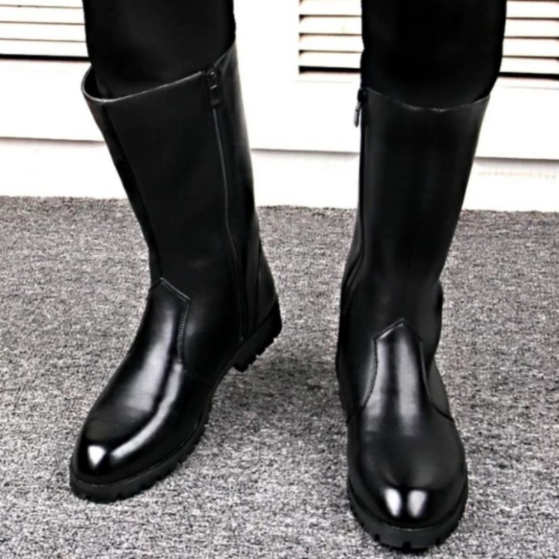 Fashion Men's women Genuine Le - огляд і ціна Mens Fashion Combat Boots