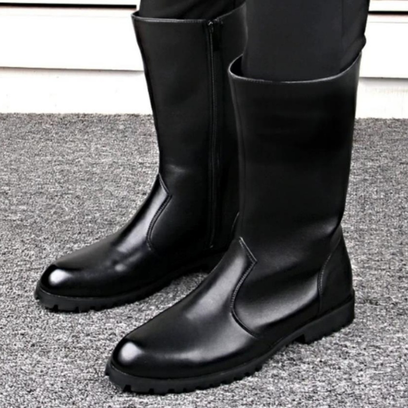 Fashion Men's women Genuine Le - огляд і ціна Mens Fashion Combat Boots