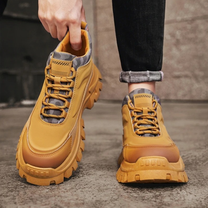 Men's Ankle Boots Fashion Comb - огляд і ціна Mens Fashion Combat Boots