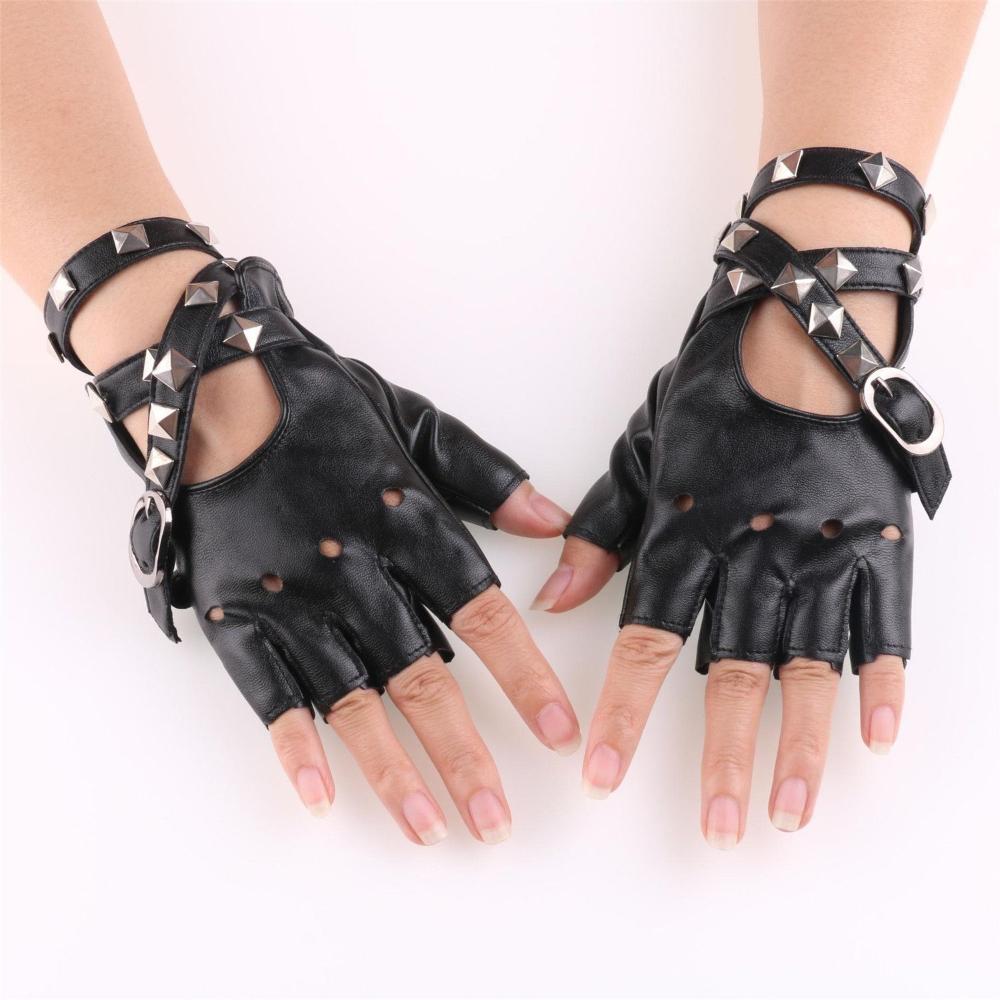 Unisex Fingerless Driving PU L - огляд і ціна Driving Gloves Leather