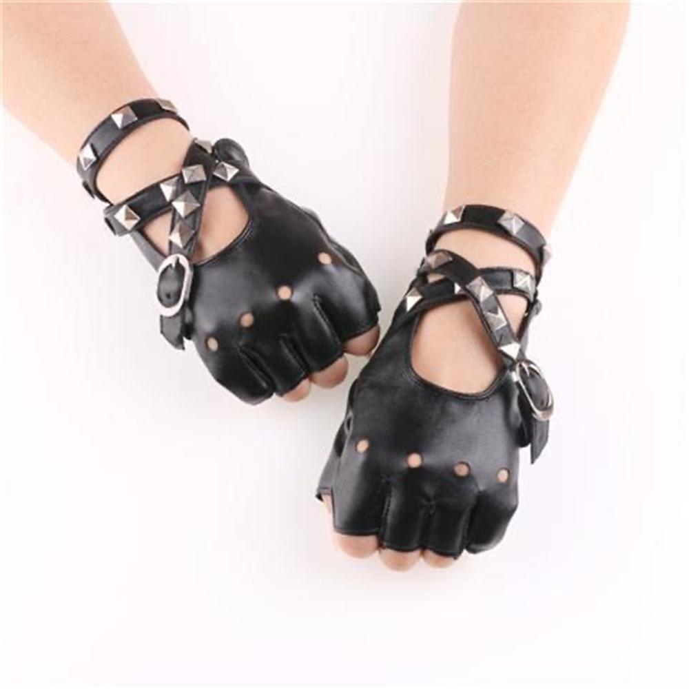 Unisex Fingerless Driving PU L - огляд і ціна Driving Gloves Leather