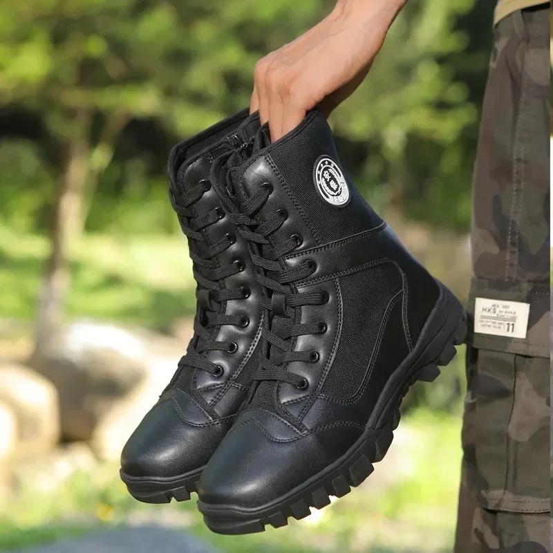 High Quality Men Boots Fashion - огляд і ціна Mens Fashion Combat Boots