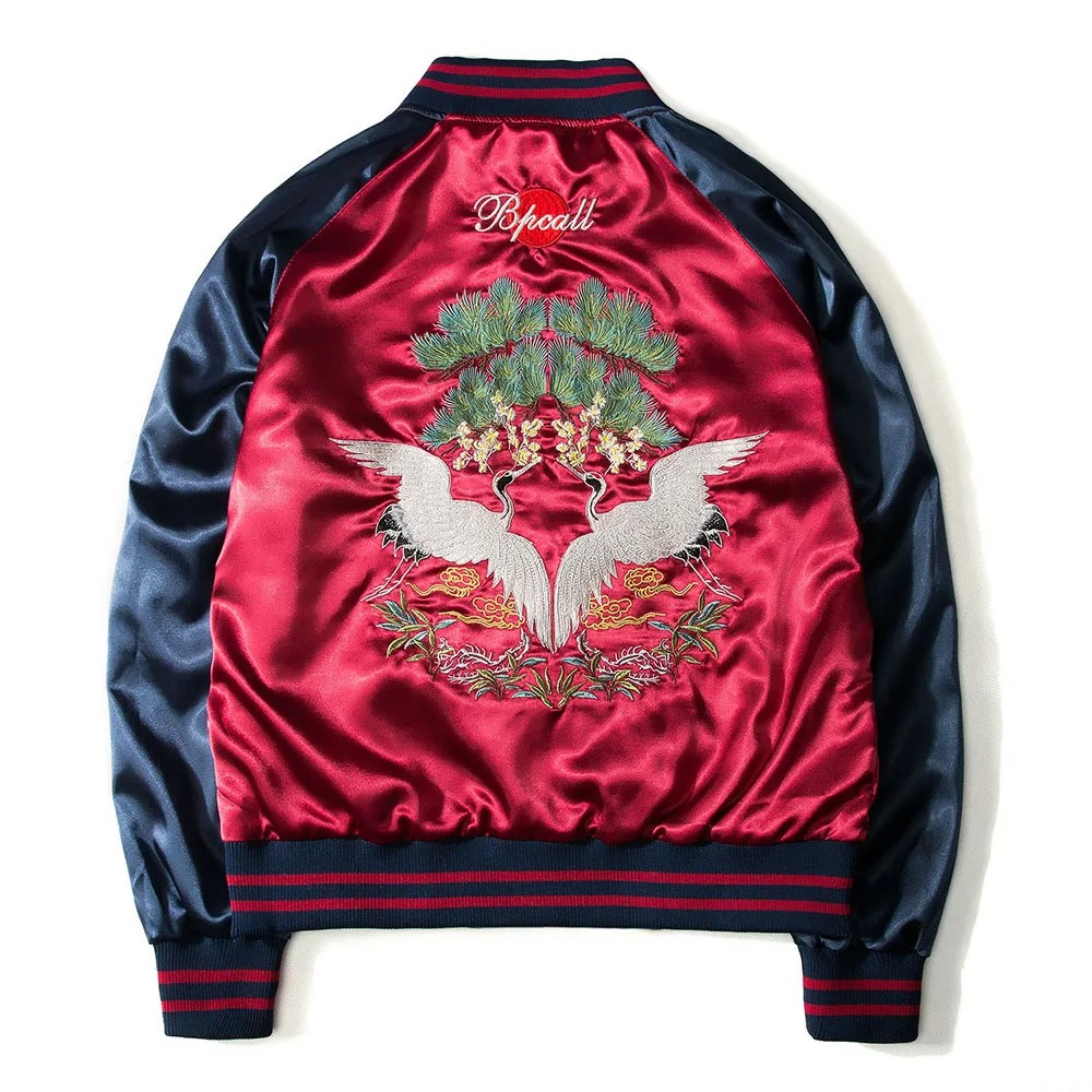 Reversible Baseball Jacket Men - огляд і ціна Varsity Jacket Letterman