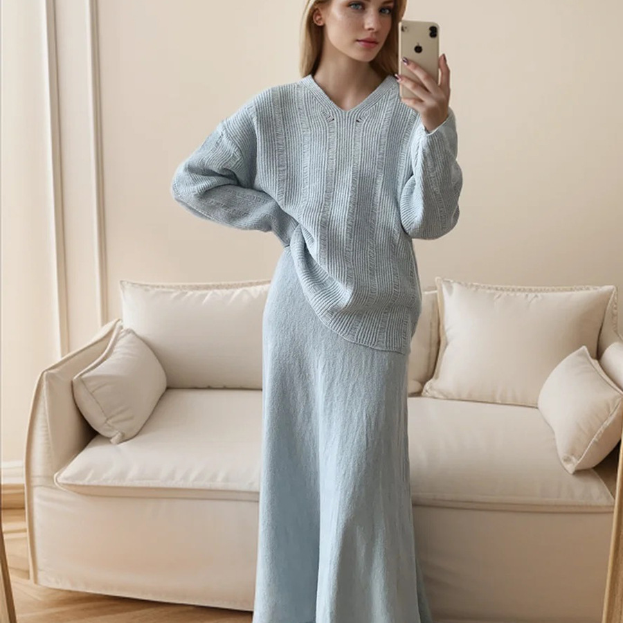 2026 Women's Knitted Set Loose - огляд і ціна Men'S Fashion Outfits 2026