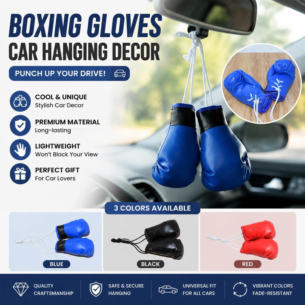 Mini Boxing Gloves Car Rearvie - огляд і ціна Driving Gloves Leather