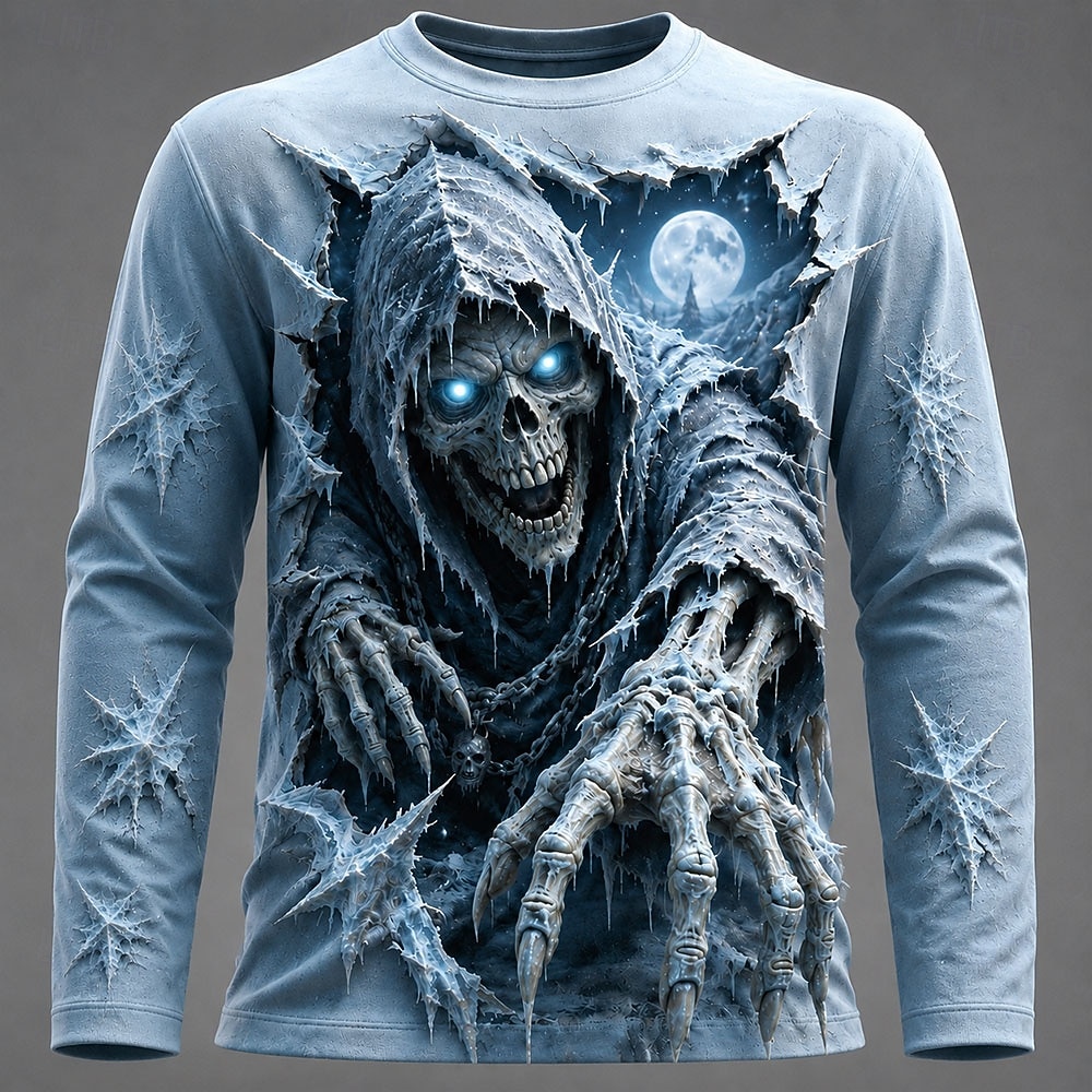 Halloween Men 3D Graphic Print - огляд і ціна Men Fashion Upper