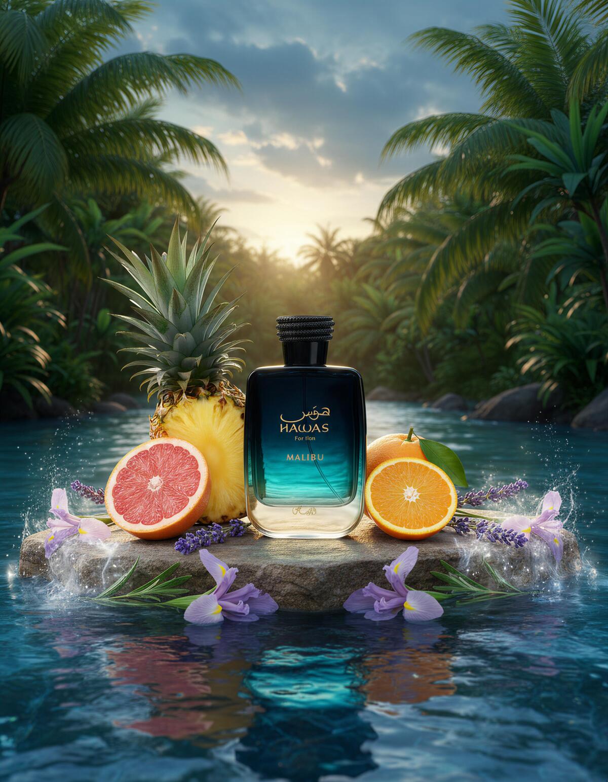 Rasasi Hawas Malibu For Him ED - огляд і ціна Mens Fashion Modern