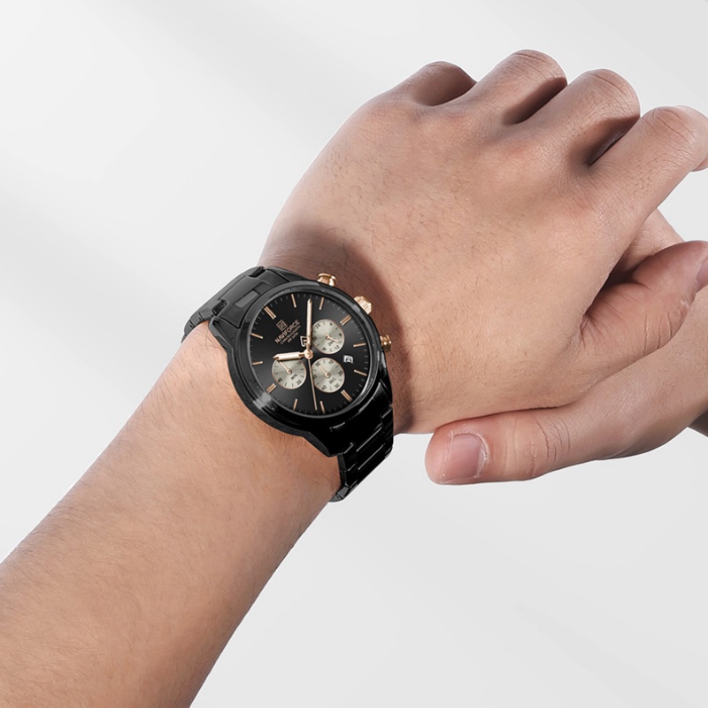 NAVIFORCE Men Quartz Chronogra - огляд і ціна Men'S Fashion Box