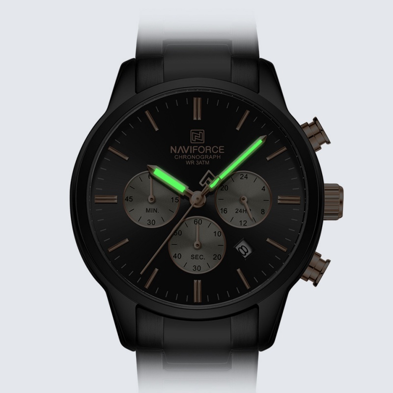 NAVIFORCE Men Quartz Chronogra - огляд і ціна Men'S Fashion Box