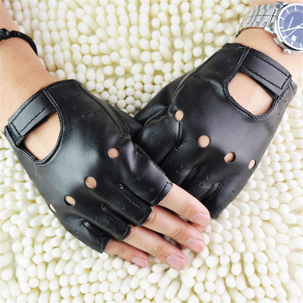 Unisex Half-Finger Gloves Thea - огляд і ціна Driving Gloves Leather