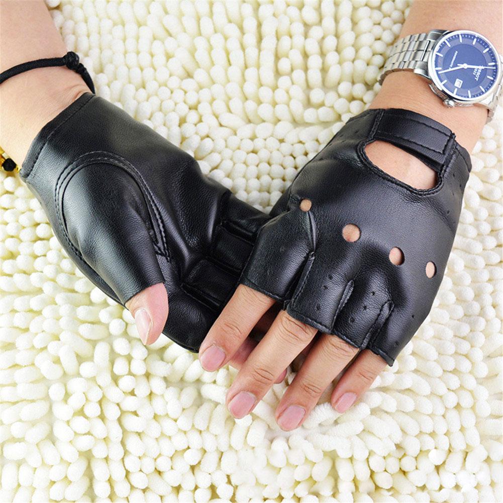 Unisex Half-Finger Gloves Thea - огляд і ціна Driving Gloves Leather