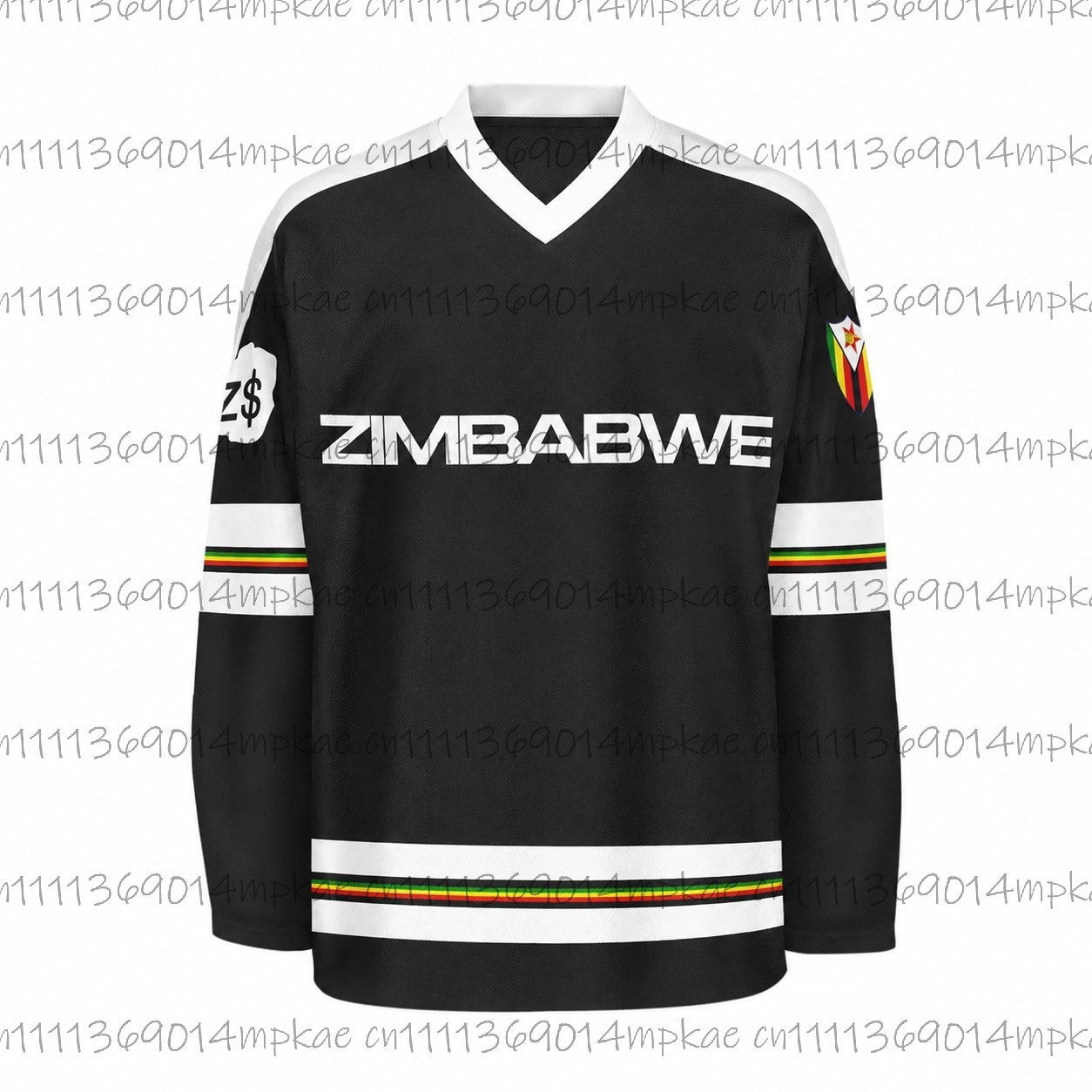 Men's Zimbabwe Printed V-Neck  - огляд і ціна Fashion Mens Shirt