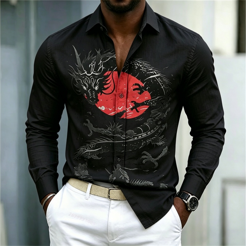 2026 New Men's Shirt White Bla - огляд і ціна Men'S Fashion Tips