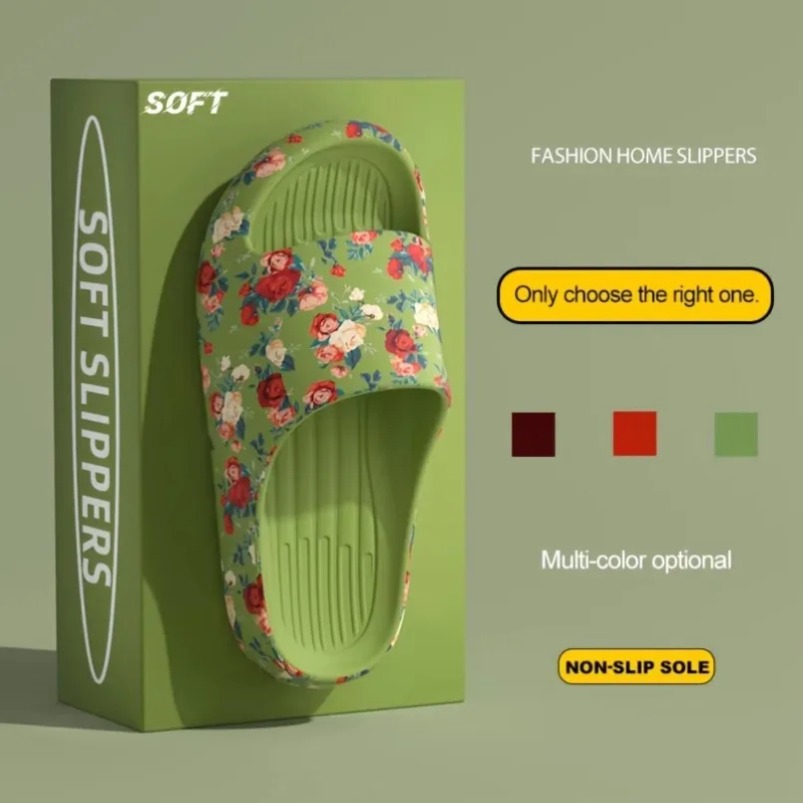 House Cloud Slippers Men Flora - огляд і ціна Men'S Fashion Houses