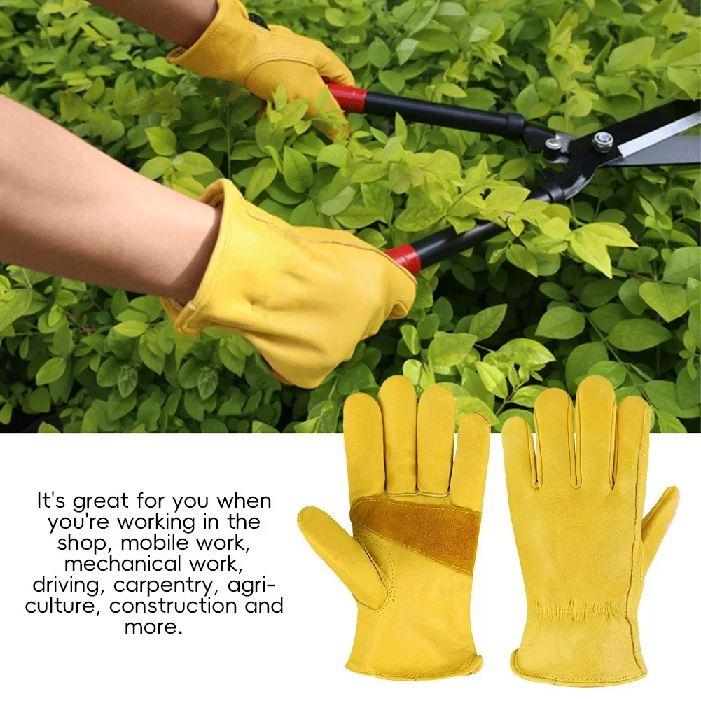 Leather Work Safe Gloves for G - огляд і ціна Driving Gloves Leather