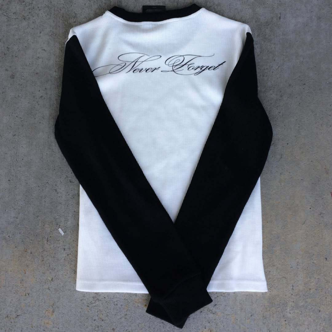 New Long Sleeve T-shirt Dark R - огляд і ціна Mens Fashion Vintage