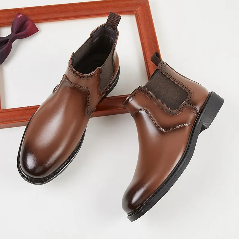 Vintage Mens Leather Oxford Bo - огляд і ціна Mens Fashion Vintage