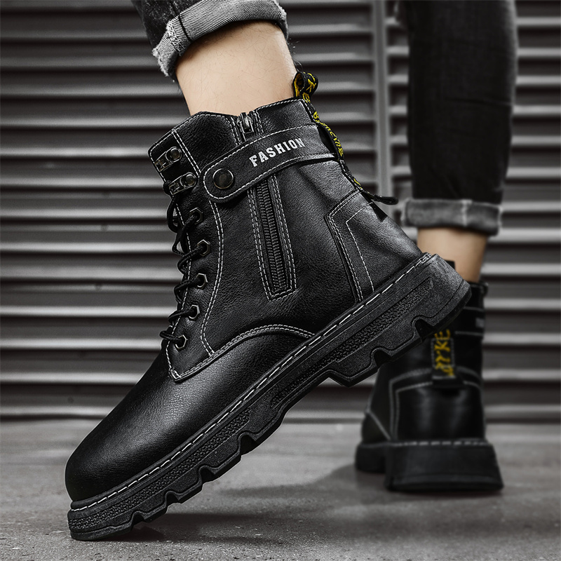 Mens Shoes Fashion Security Bo - огляд і ціна Mens Fashion Combat Boots