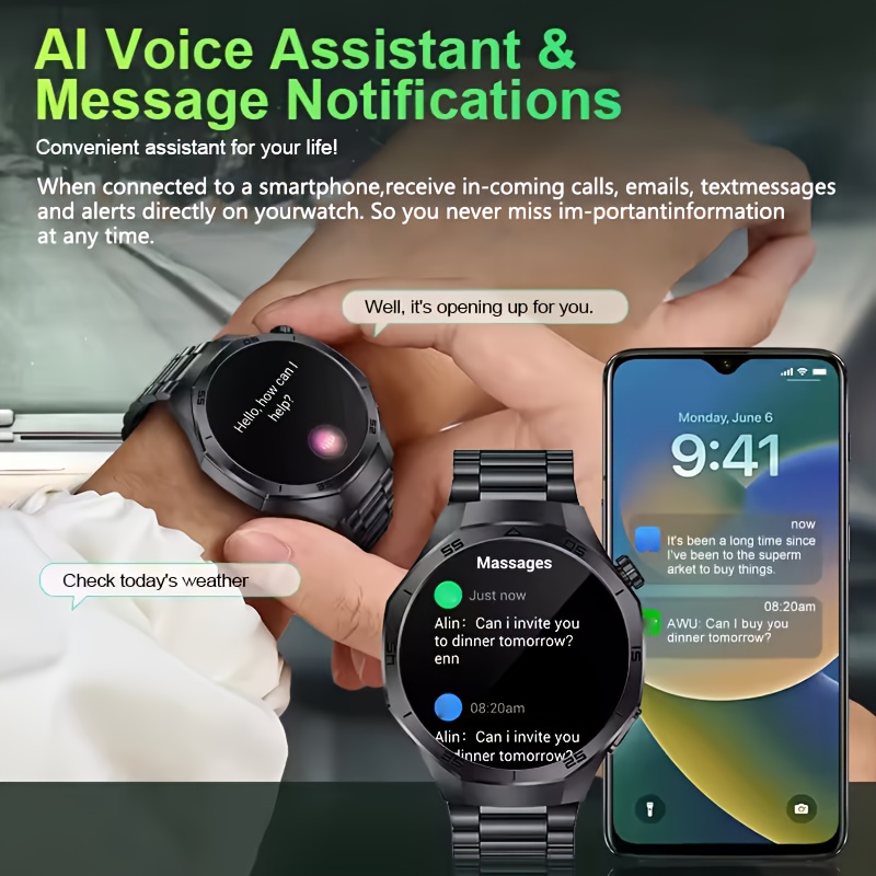 LAXASFIT 2026 New Smart Watch  - огляд і ціна Men'S Fashion Week 2026