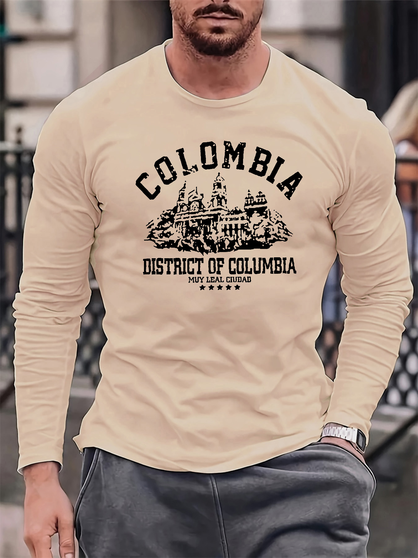 100% Cotton Men's Long Sleeved - огляд і ціна Men Fashion Upper