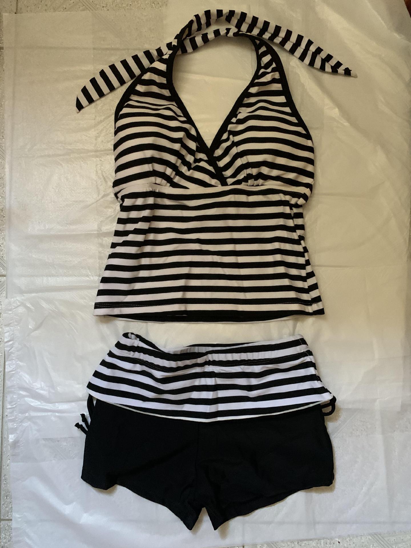 Striped Tankini Two Piece Swim - огляд і ціна Swim Trunk Shorts
