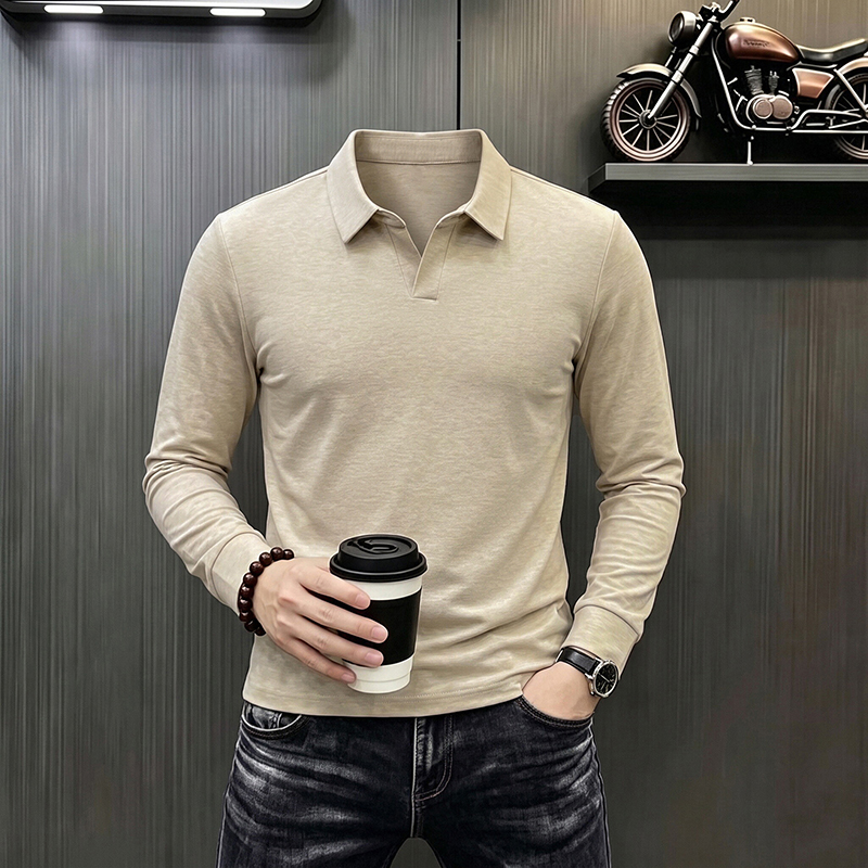Men's Business Casual Long Sle - огляд і ціна Men Fashion Upper