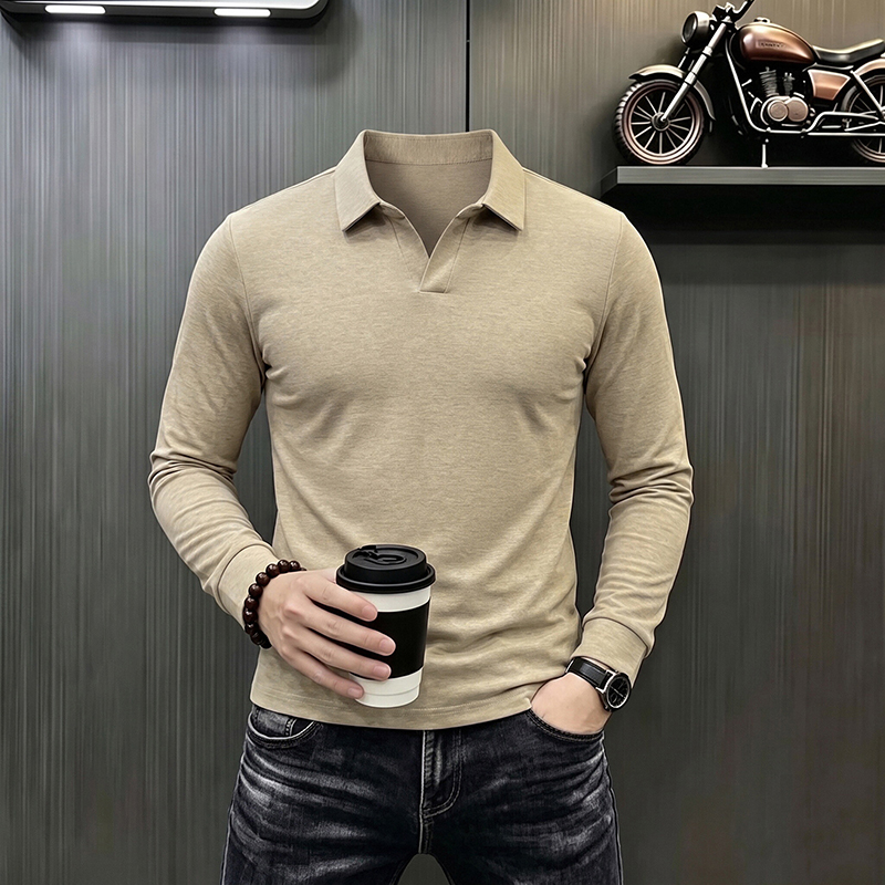 Men's Business Casual Long Sle - огляд і ціна Men Fashion Upper