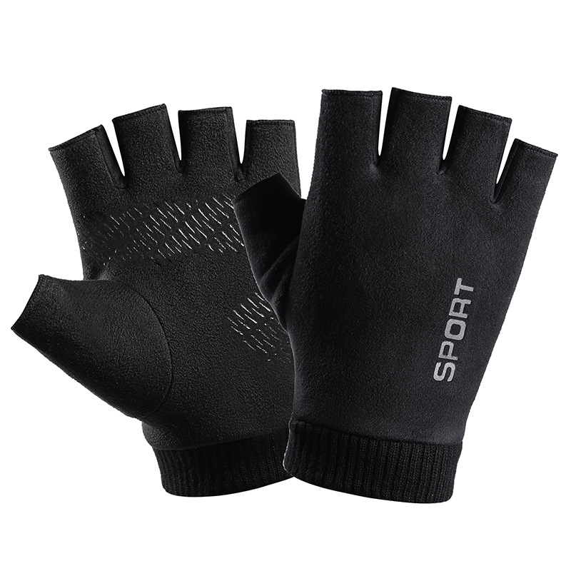 Men Winter Suede Leather Plush - огляд і ціна Driving Gloves Leather