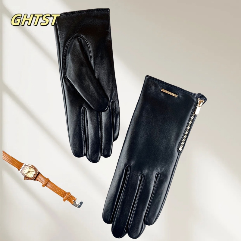 Fashion Real Sheepskin Motorcy - огляд і ціна Driving Gloves Leather