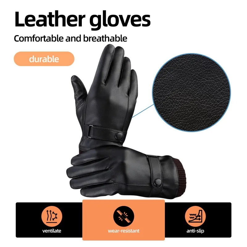 Simple Advanced Men's Gloves P - огляд і ціна Driving Gloves Leather