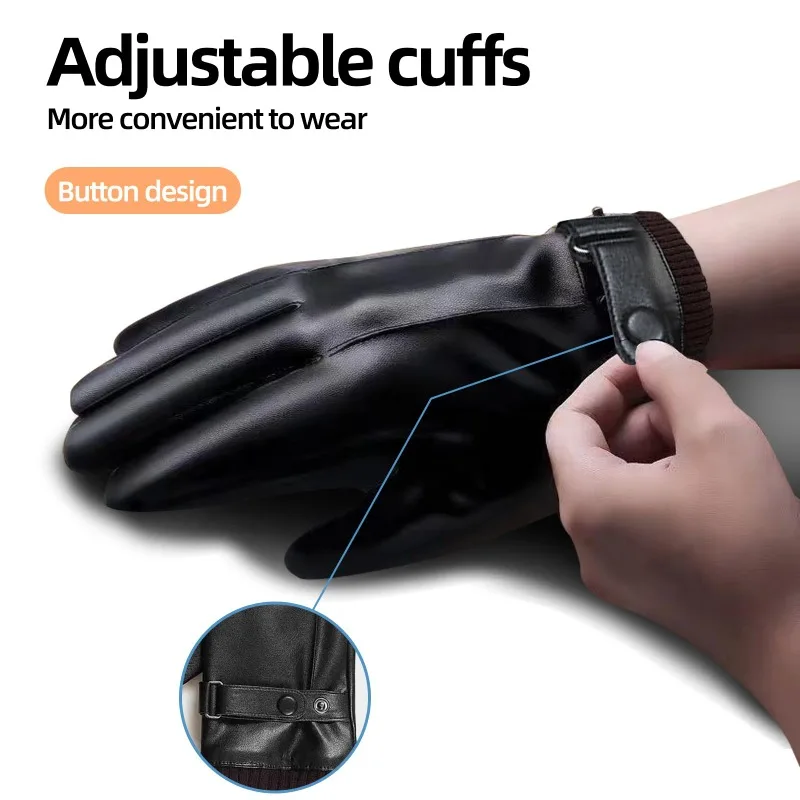 Simple Advanced Men's Gloves P - огляд і ціна Driving Gloves Leather