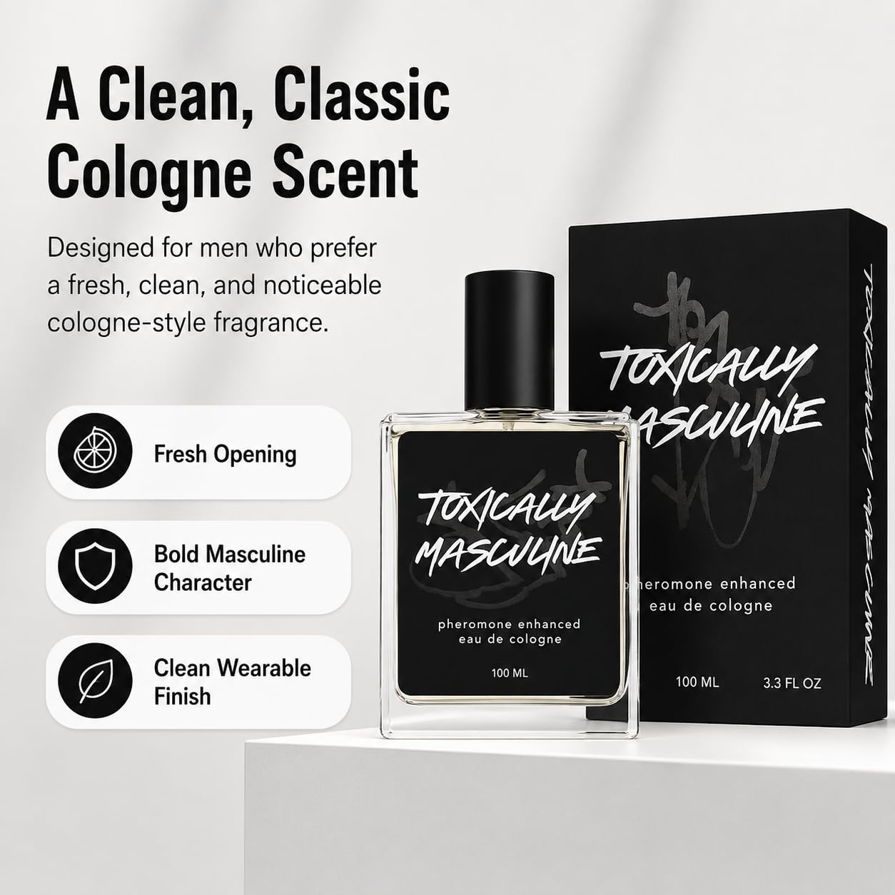 Toxically Masculine Cologne In - огляд і ціна Mens Fashion Modern
