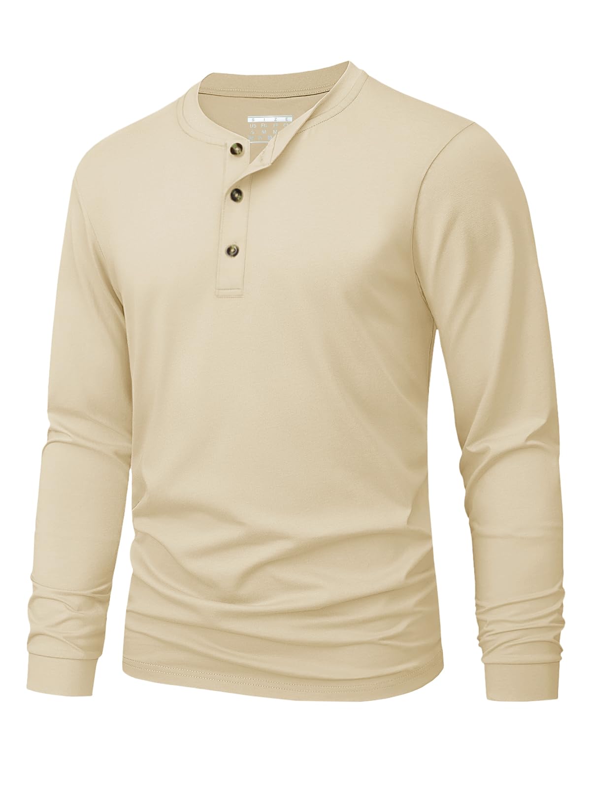 Men's Henley T-Shirt Simple So - огляд і ціна Fashion Mens Shirt