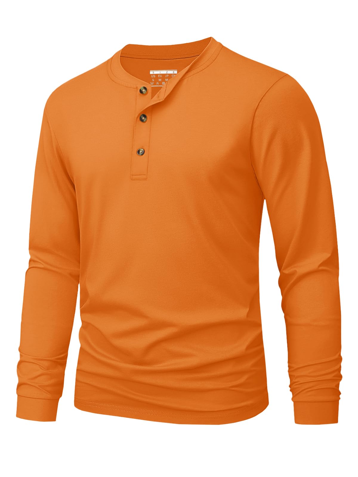 Men's Henley T-Shirt Simple So - огляд і ціна Fashion Mens Shirt