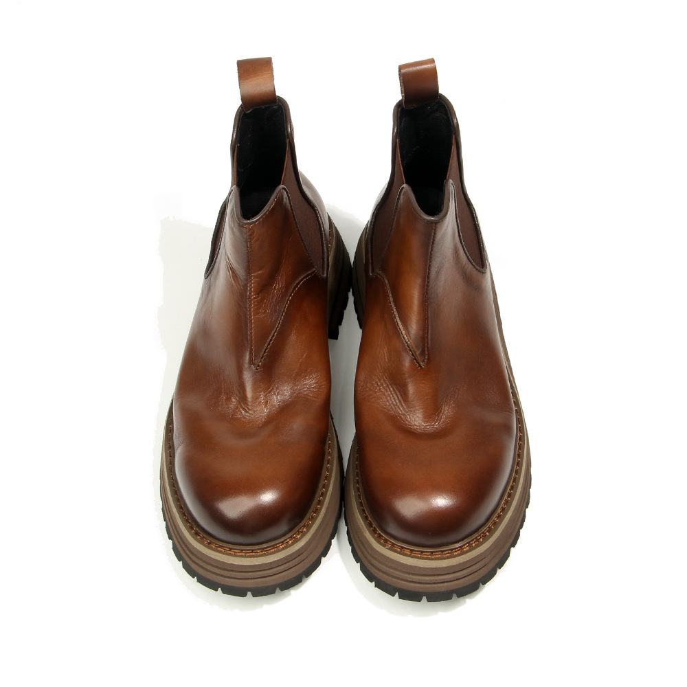 Fashion Chelsea British Retro  - огляд і ціна Mens Fashion Combat Boots