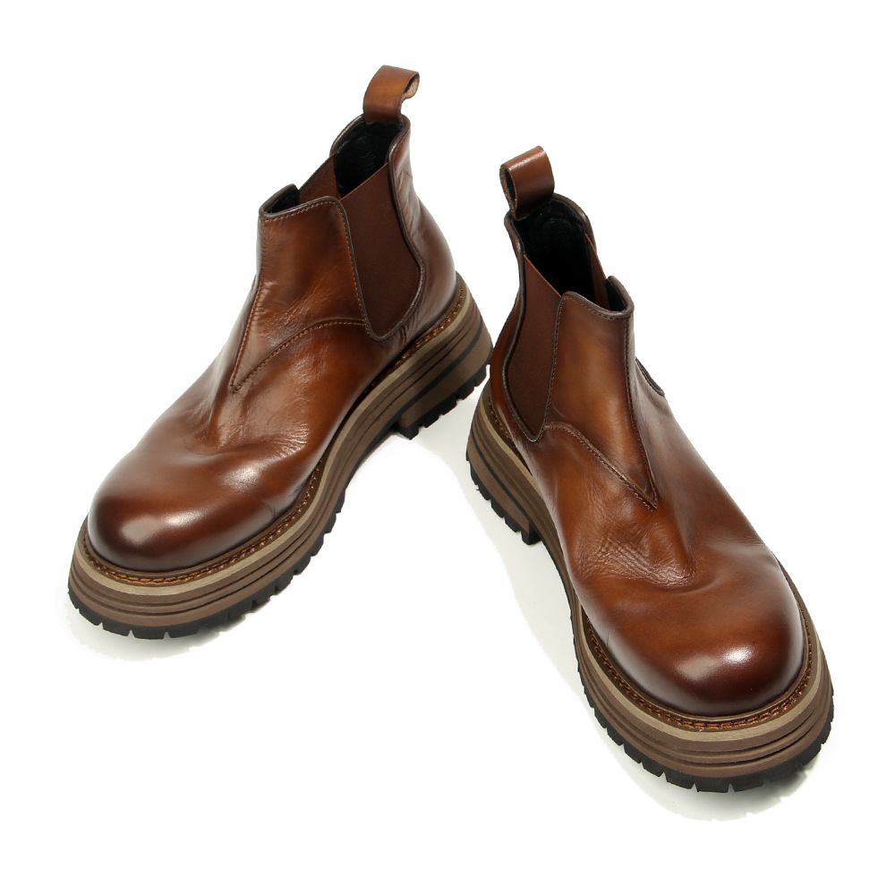 Fashion Chelsea British Retro  - огляд і ціна Mens Fashion Combat Boots