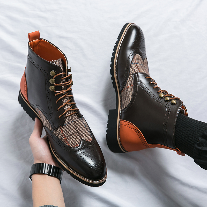 Fashionable Outdoor Combat Boo - огляд і ціна Mens Fashion Combat Boots