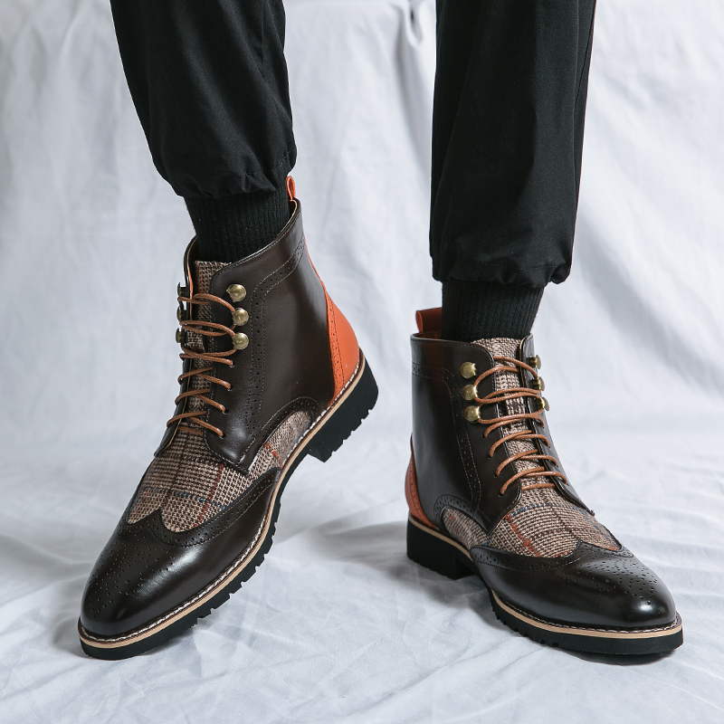 Fashionable Outdoor Combat Boo - огляд і ціна Mens Fashion Combat Boots