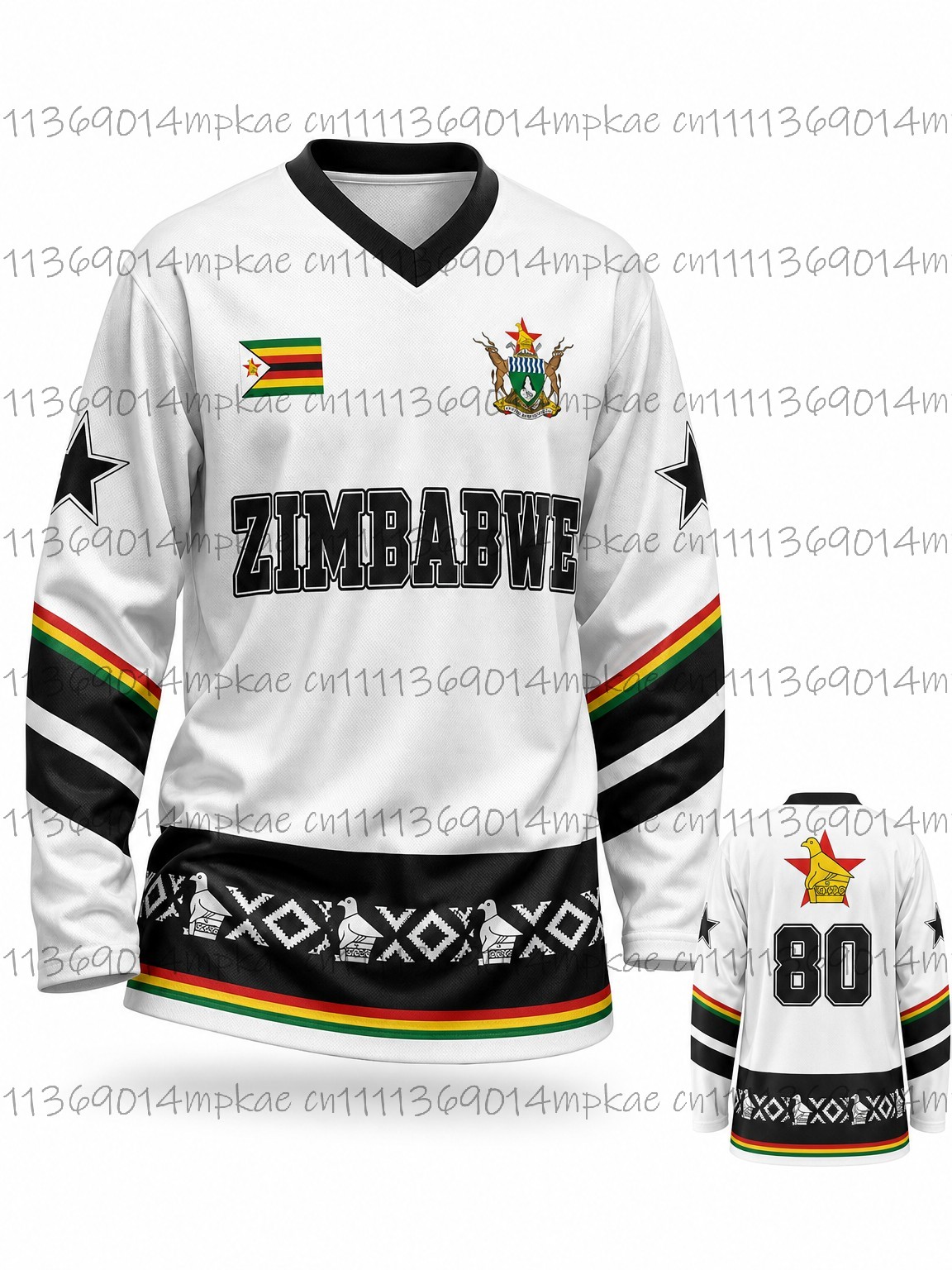 Autumn Zimbabwe Ethnic Street  - огляд і ціна Fashion Mens Shirt