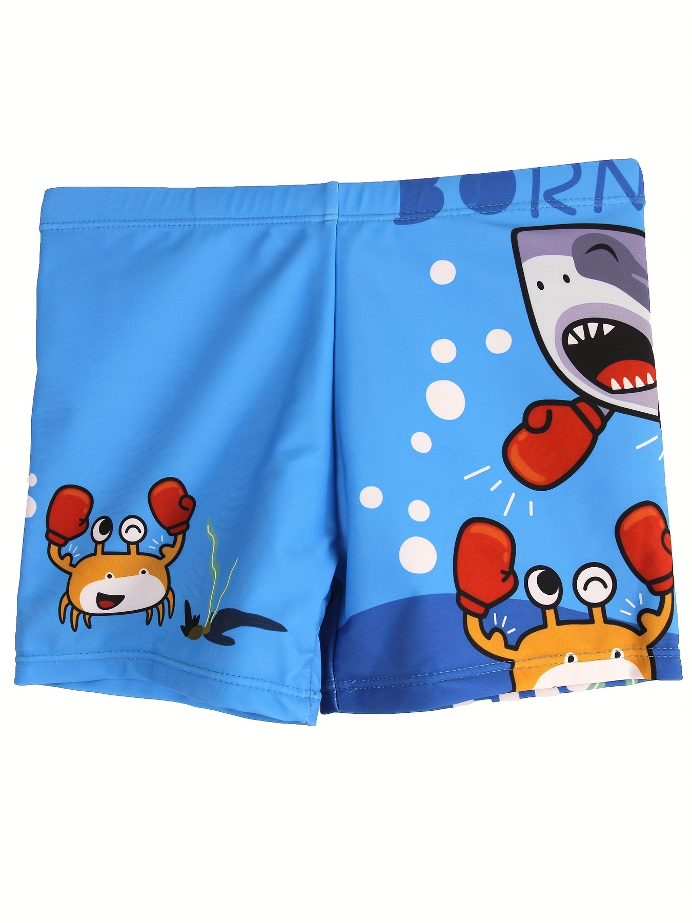 Cartoon Boxing Crab And Shark  - огляд і ціна Swim Trunk Shorts